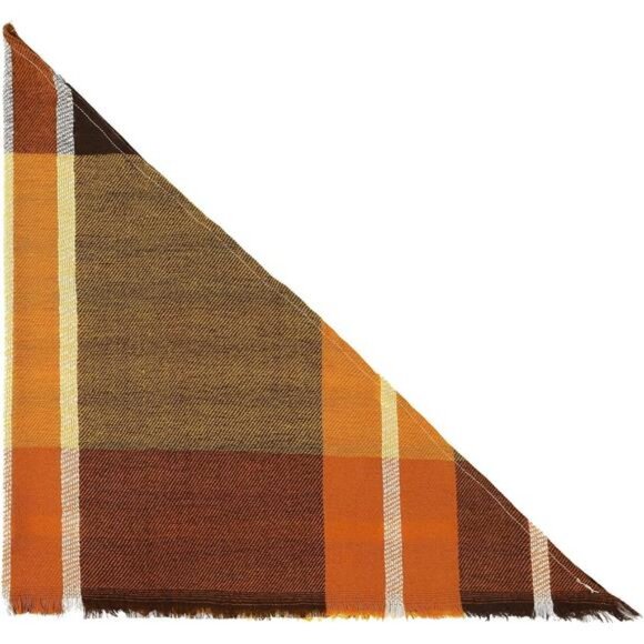 American Trends Scarfs for Women Winter Triangle Scarf Classic Plaid Warm Scarf - Picture 4 of 6